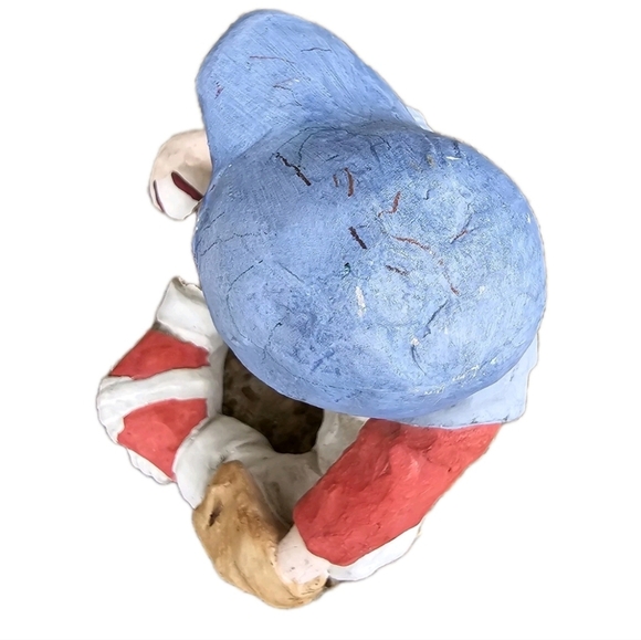 Sneaker Kids Pitching Ace Baseball Boy Sculpture Daze Mortensen Austin Prod 1986 - Picture 7 of 10